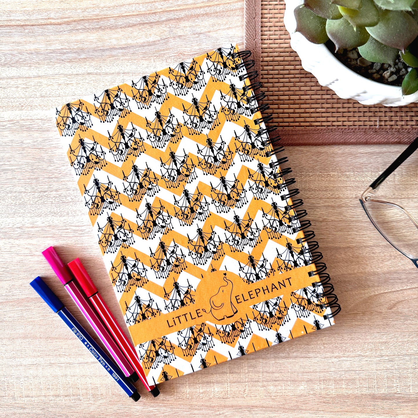 Bird Chandelier Note Book