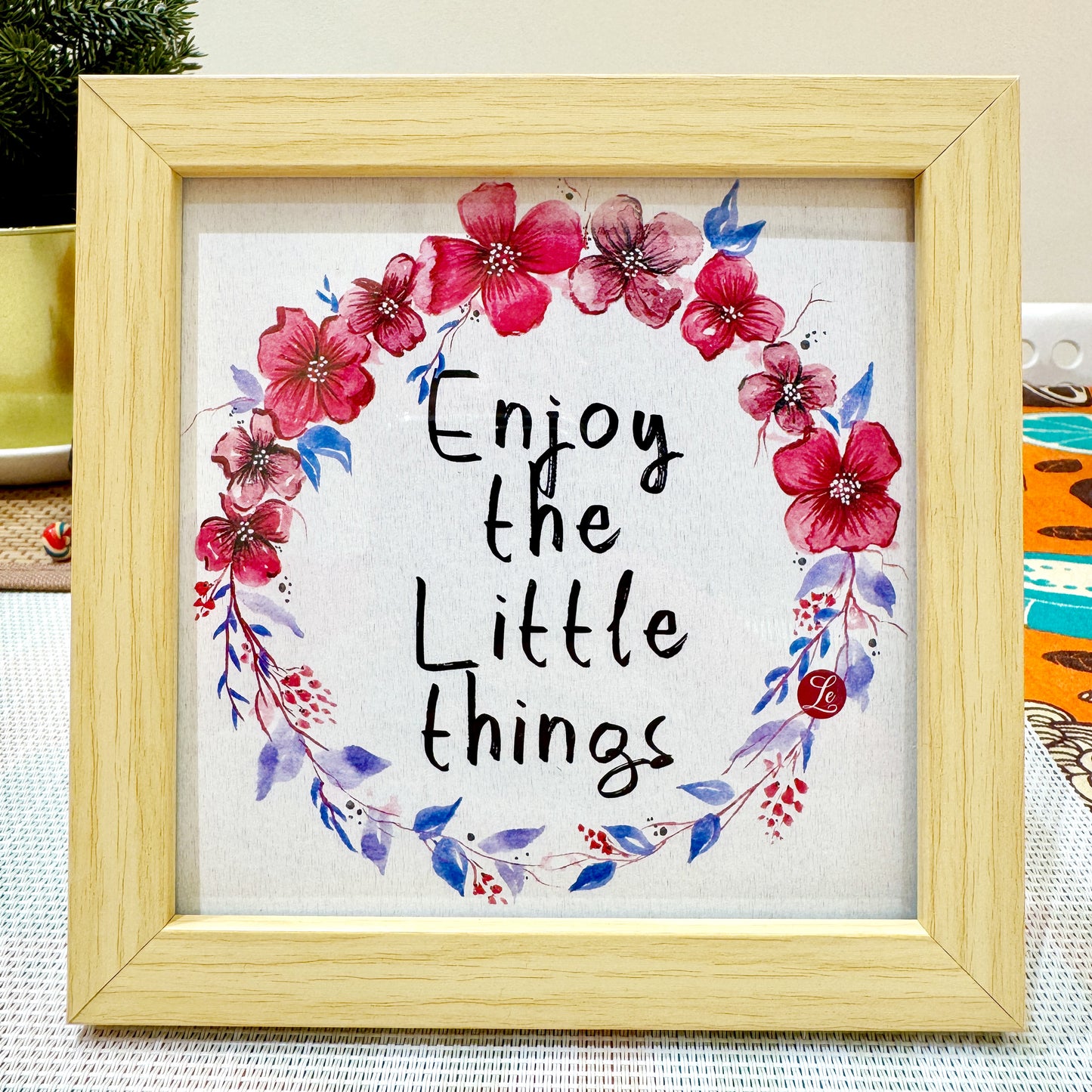 Enjoy The Little Things Mini Frame