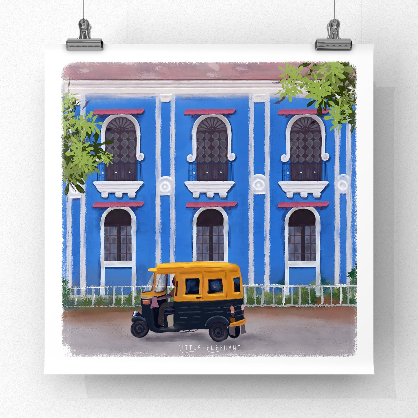 Madgaon Heritage Walk Giclee Fine Art Prints