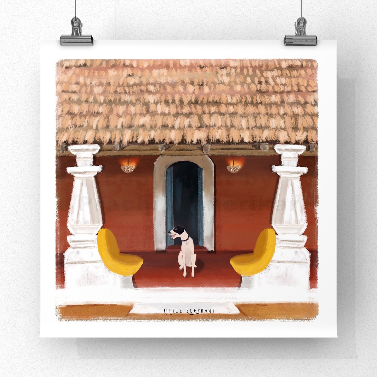 Heritage Villa Giclee Fine Art Prints
