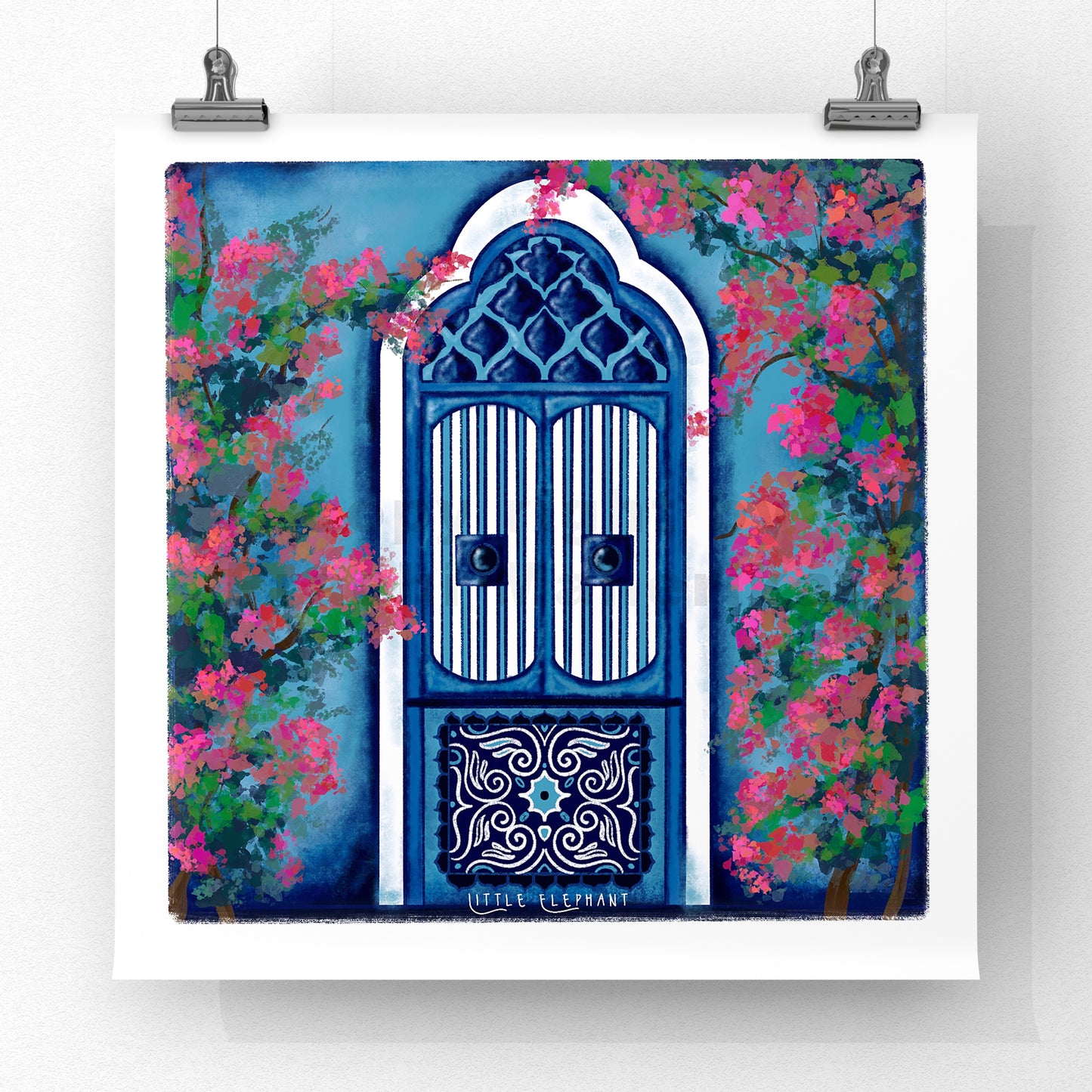 Indigo Window Giclee Fine Art Prints