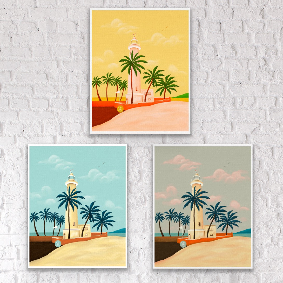 Beach side living pack of 3