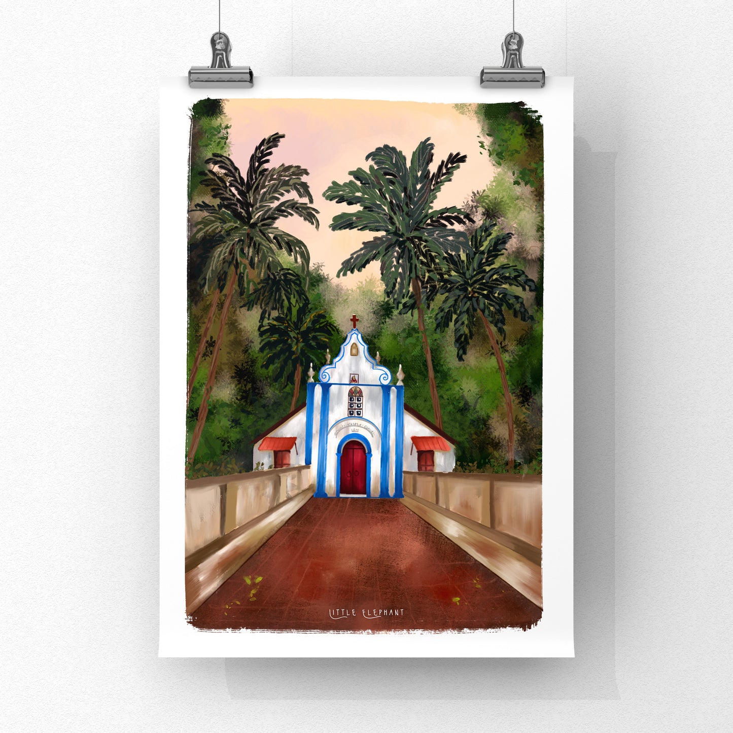 Chapel Walk Giclee Fine Art Prints