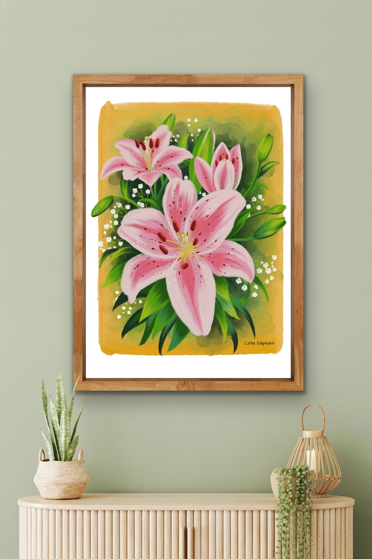 Symphony of Lilies | Wall Art