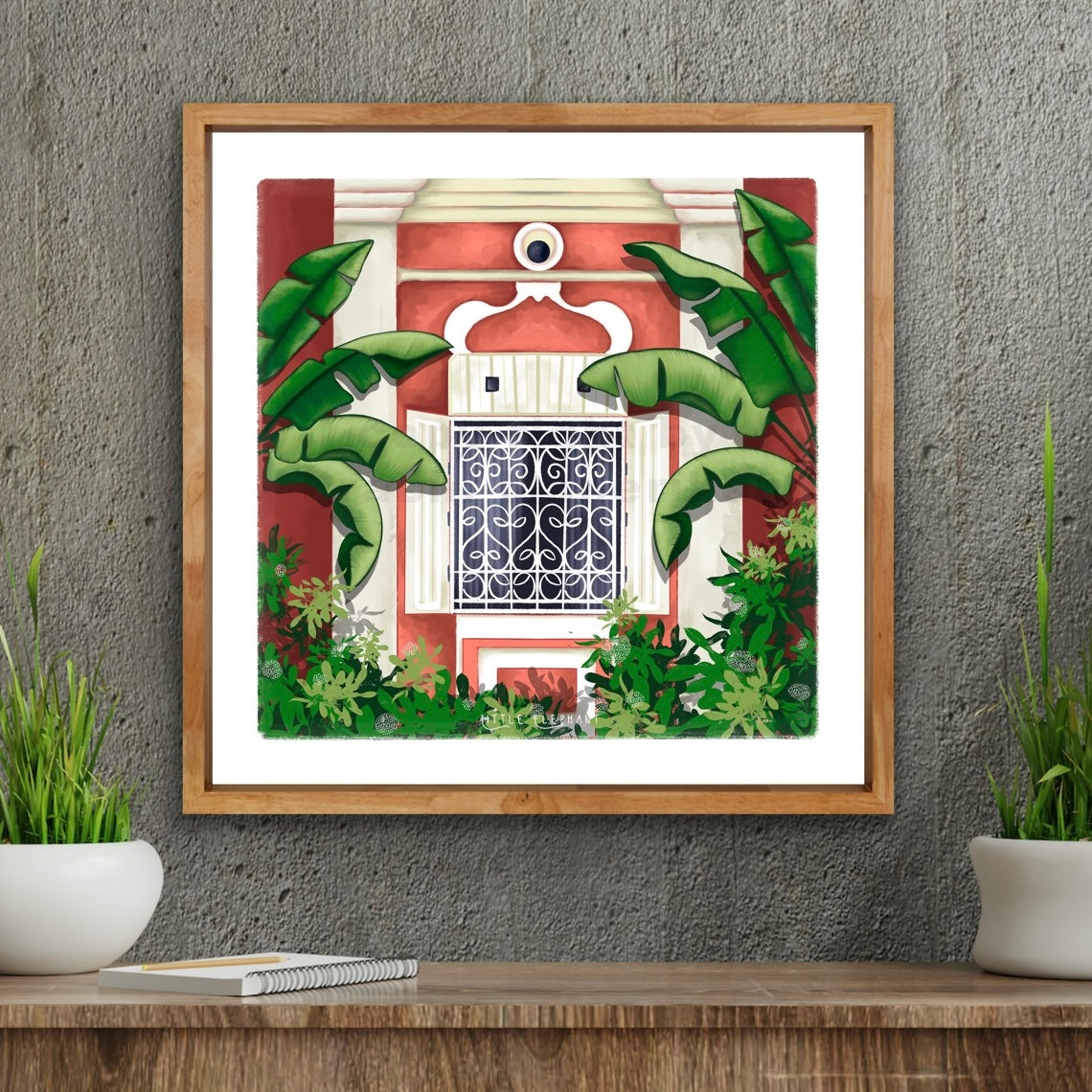 Tuscan Red Window