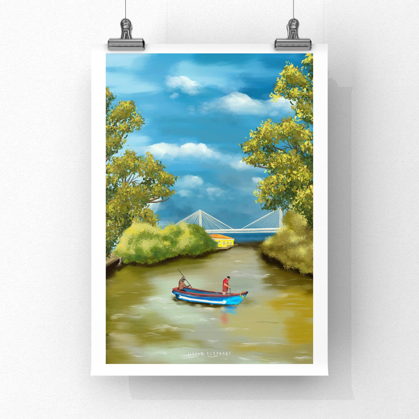 nostalgic giclee art print