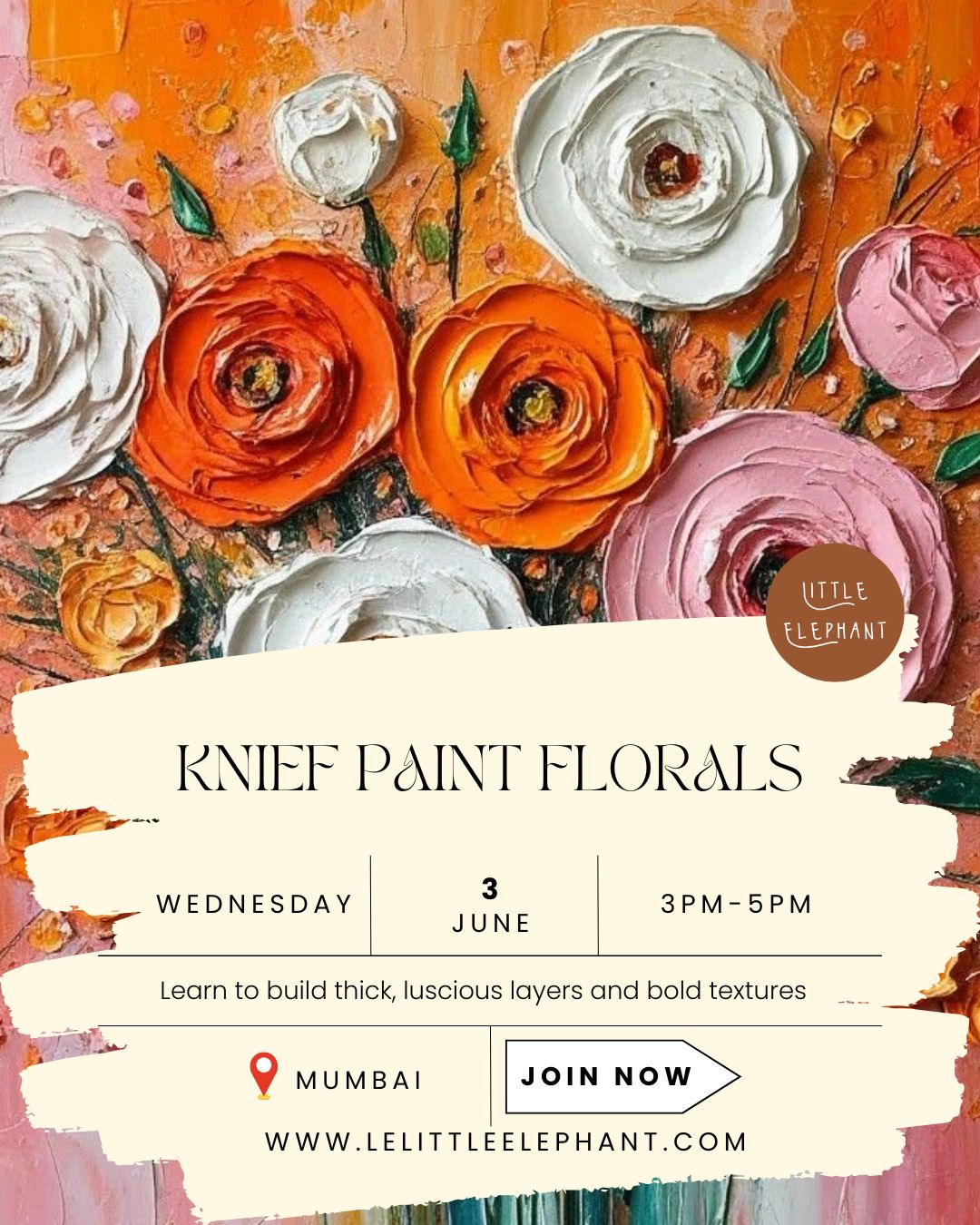 Knief Paint Florals Workshop