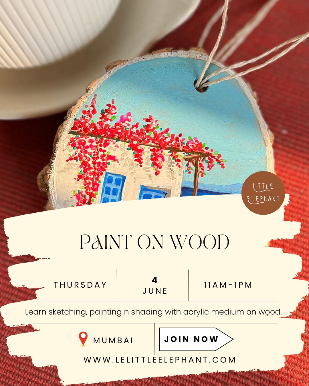 Paint On Wood Workshop