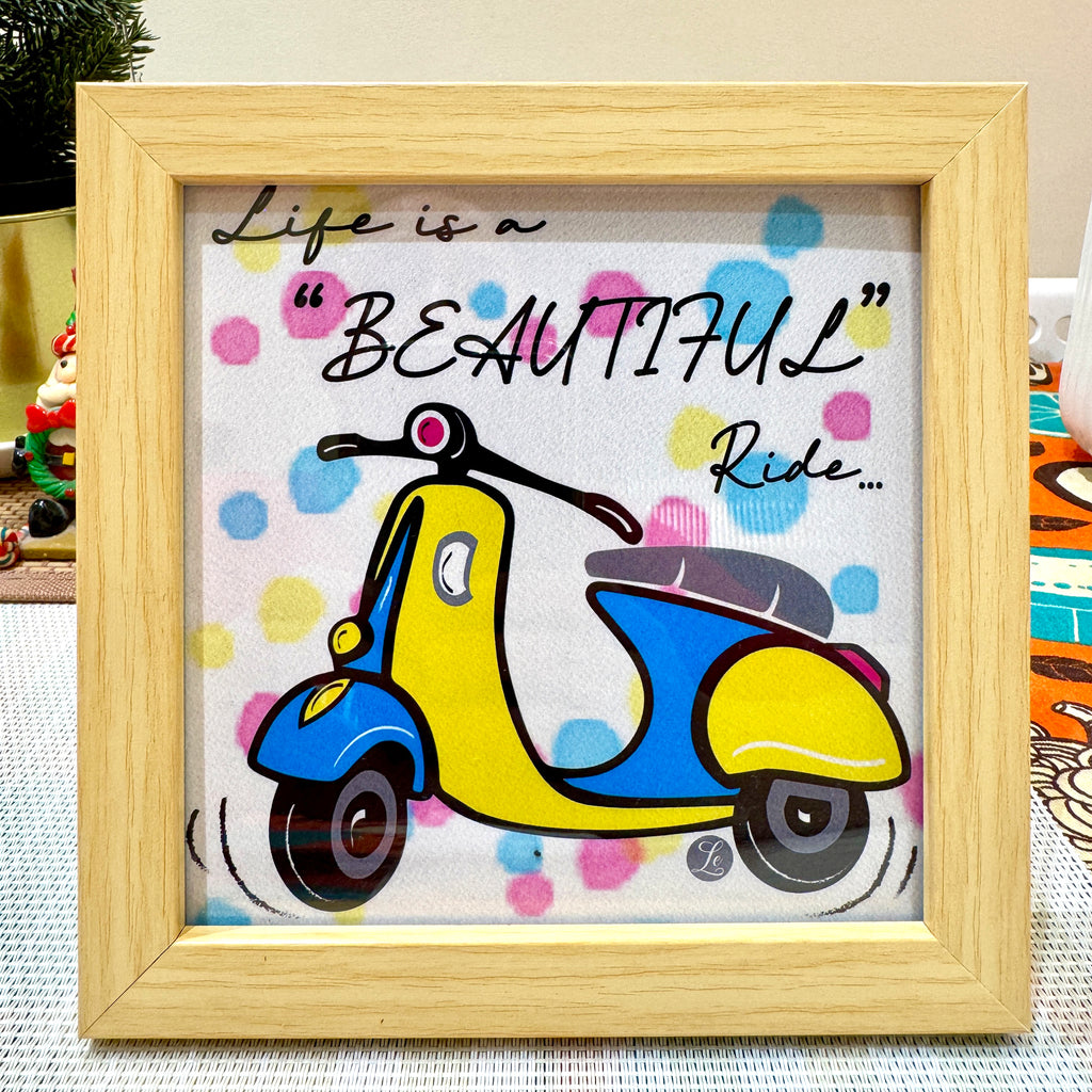 Beautiful Ride Mini Frame | Wall Art
