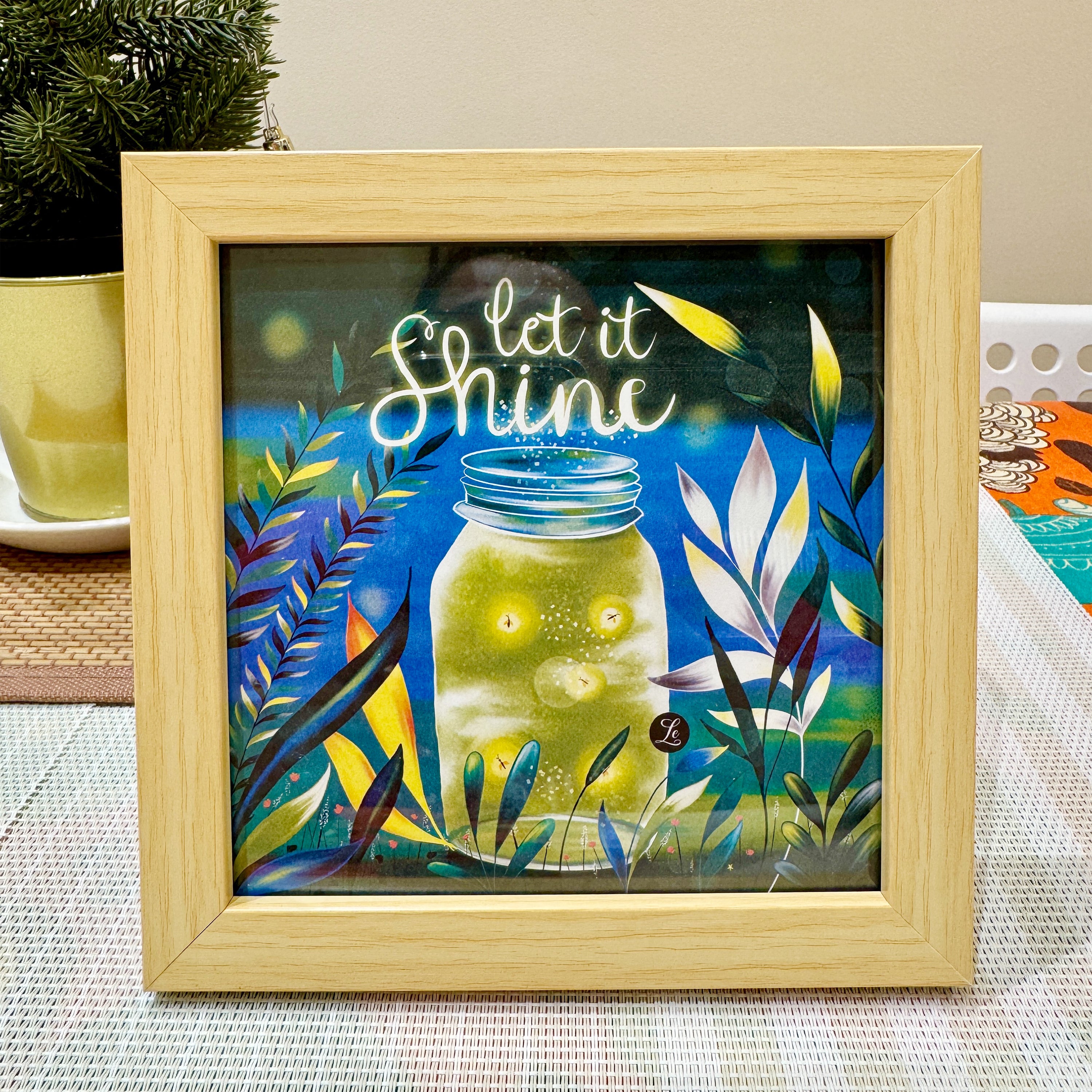 Let It Shine Mini Frame | Wall Art