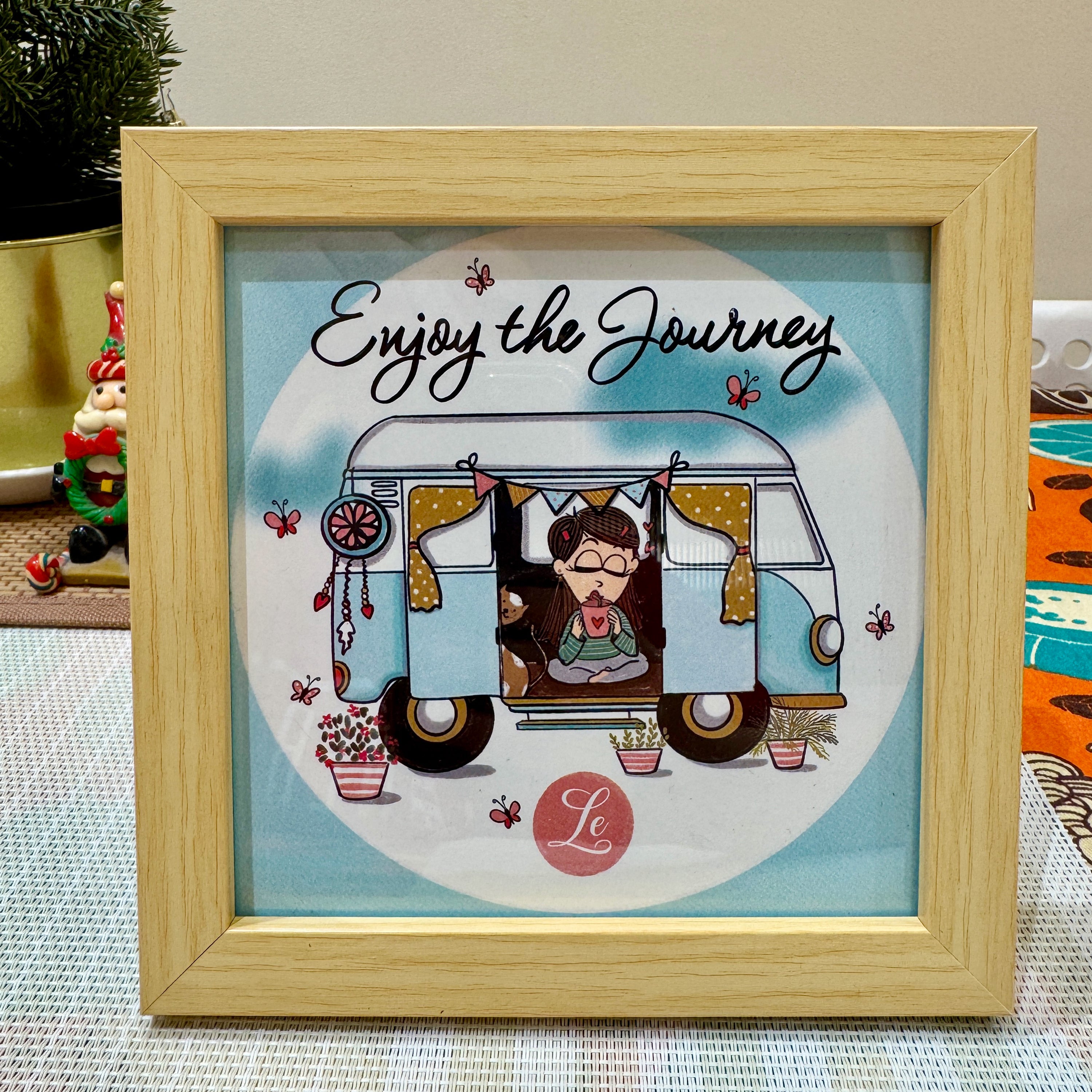 Enjoy The Journey Mini Frame | Wall Art