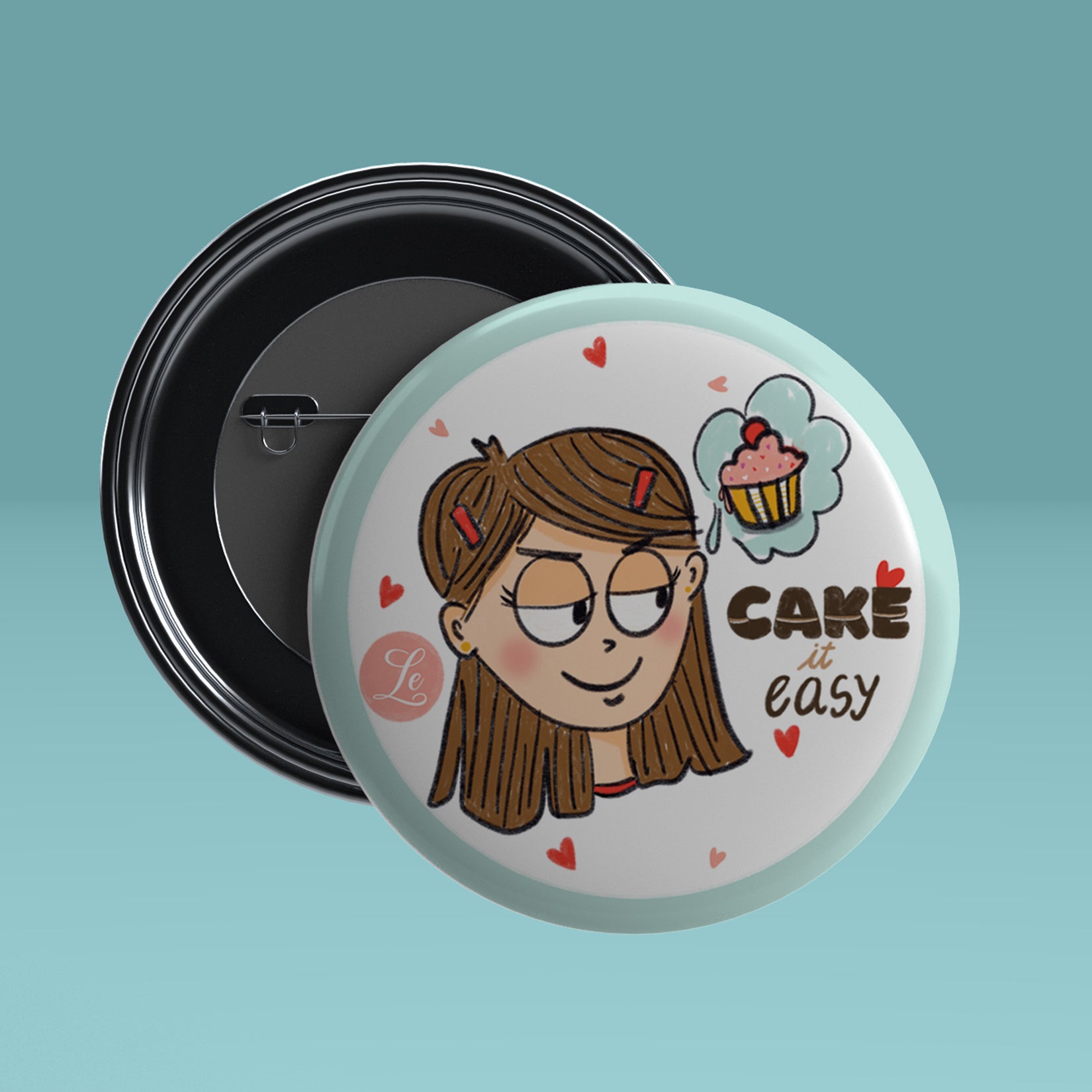 Cake it Easy | Magnet Badge