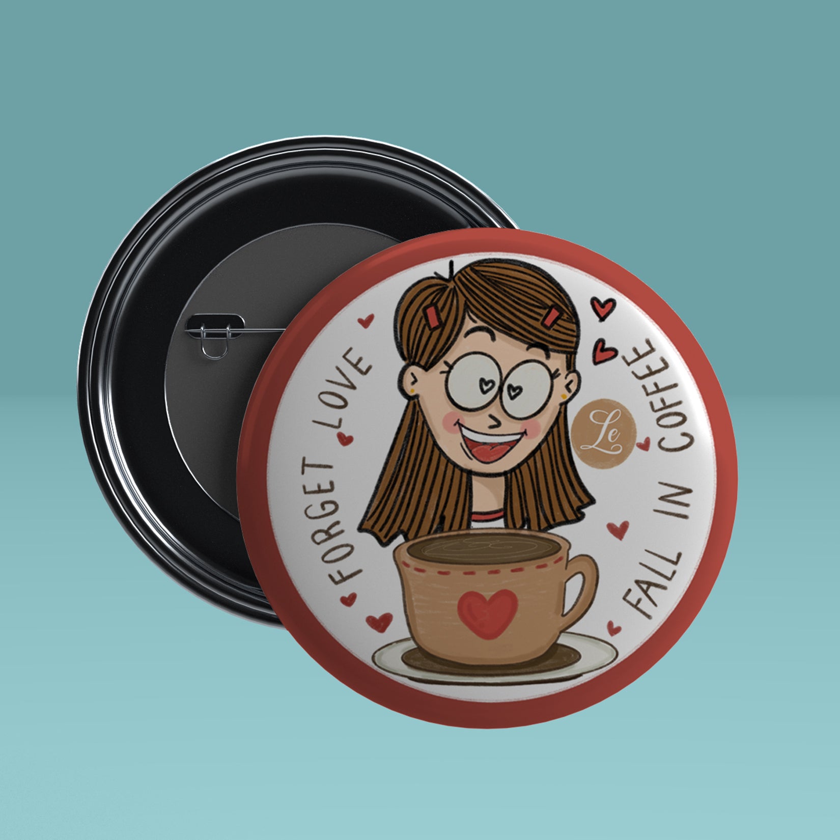 Coffee Love | Magnet Badge
