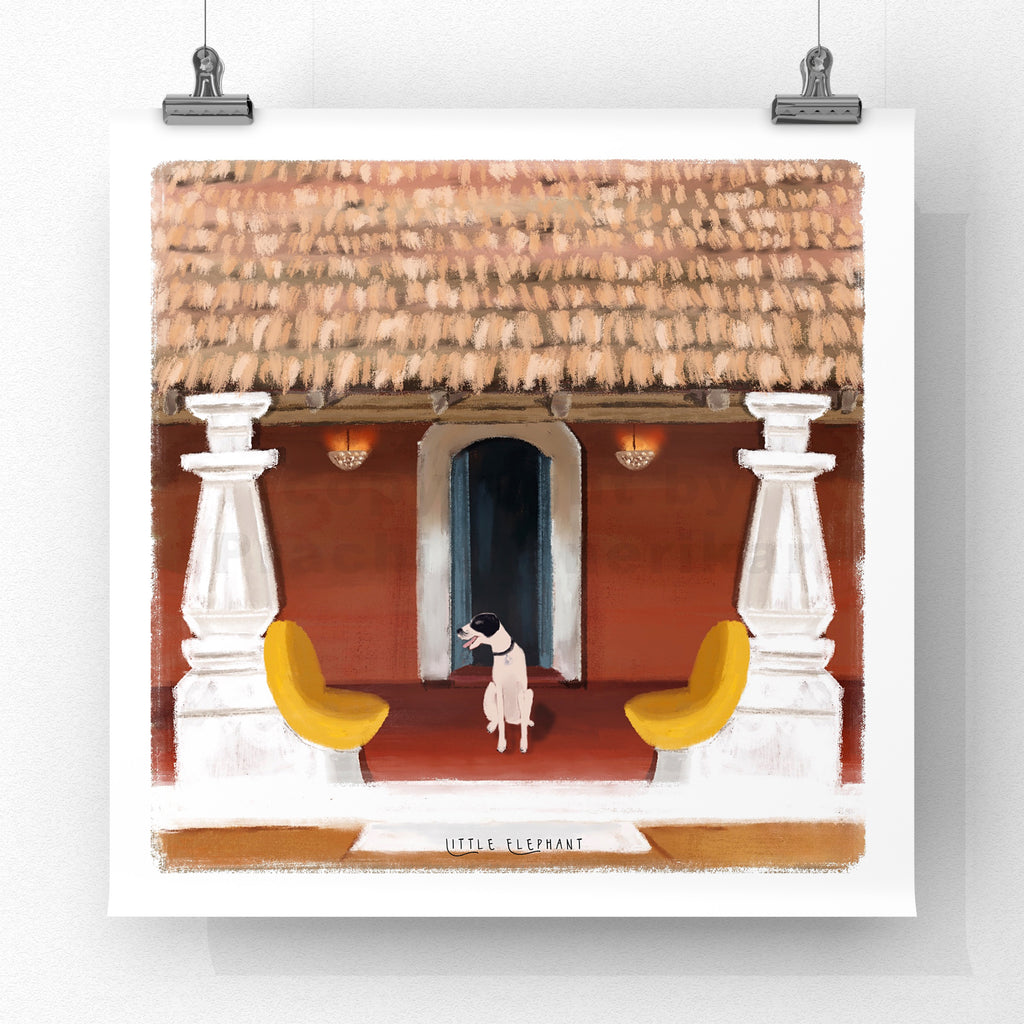 Heritage Villa Giclee Fine Art Prints