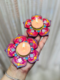 Pink Tea Light Holder