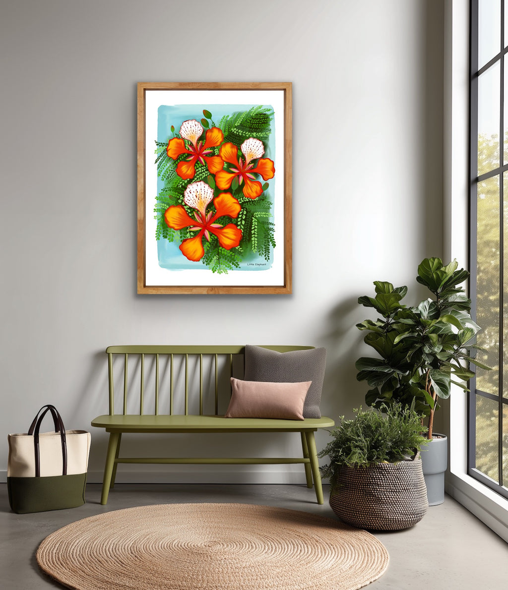 Gulmohar Skies | Wall Art