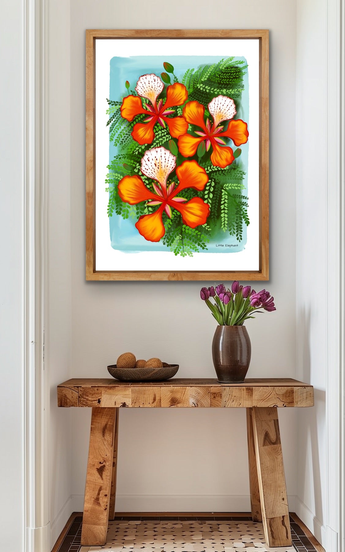 Gulmohar Skies | Wall Art