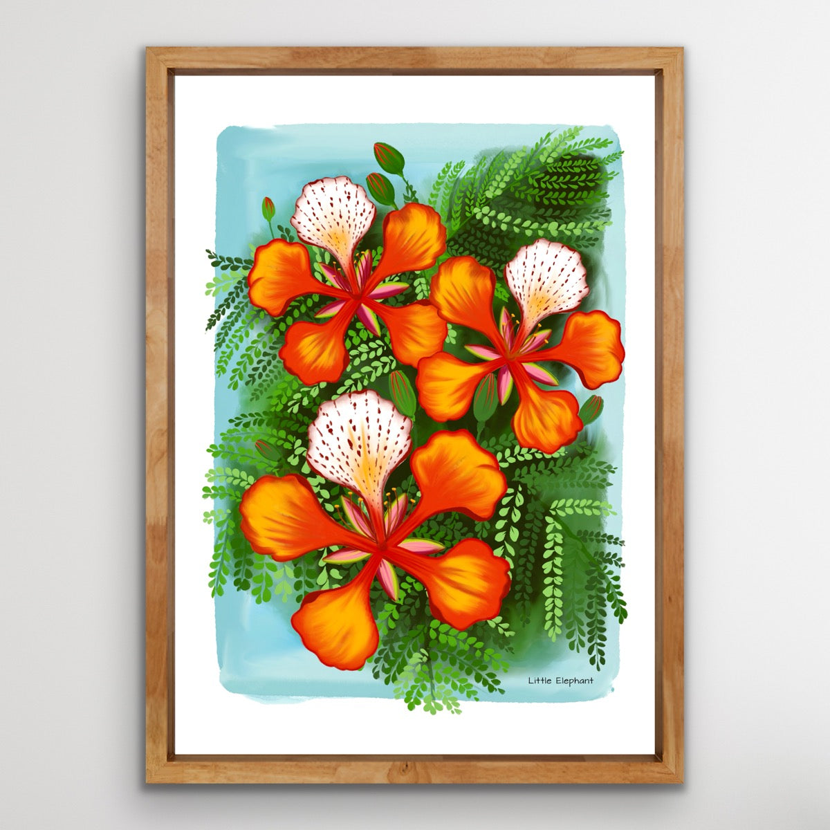 Gulmohar Skies | Wall Art