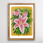 Symphony of Lilies | Wall Art
