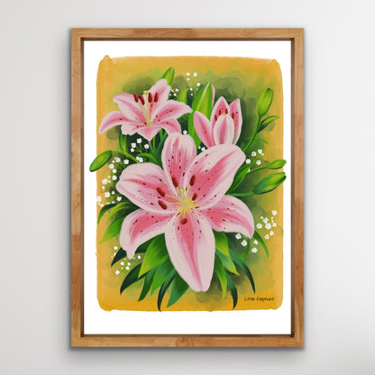 Symphony of Lilies | Wall Art