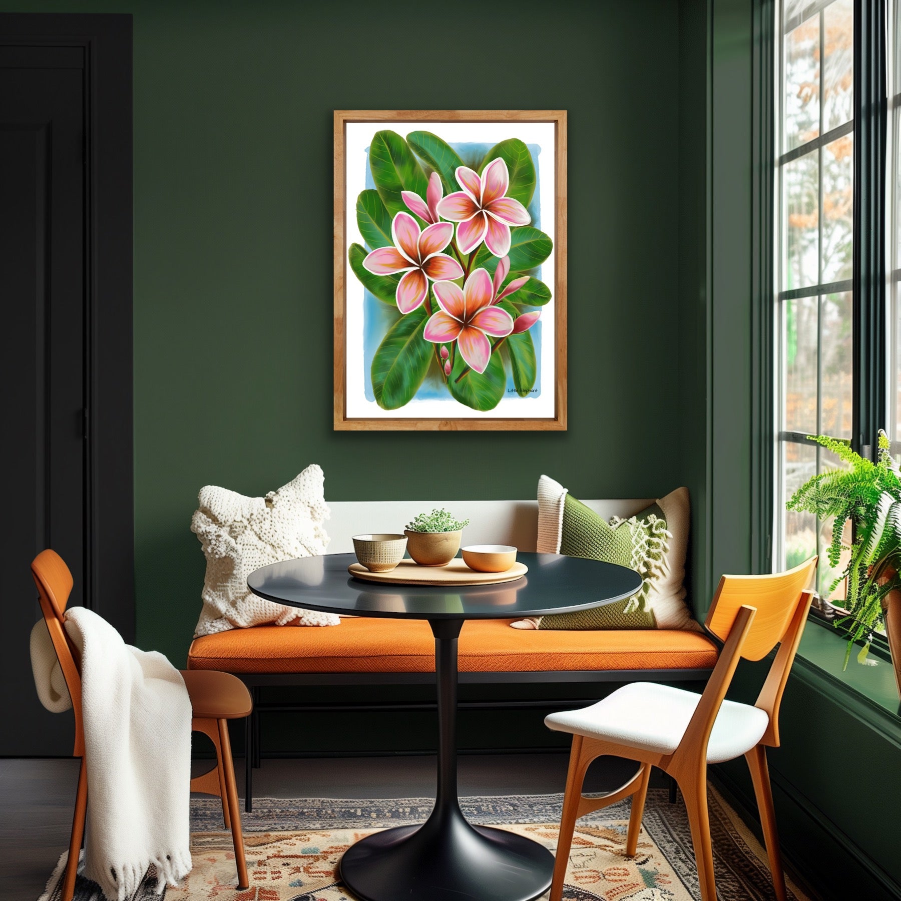Whispering Frangipani | Wall Art