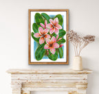 Whispering Frangipani | Wall Art