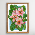 Whispering Frangipani | Wall Art
