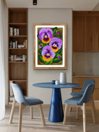 Pansy Poetry | Wall Art