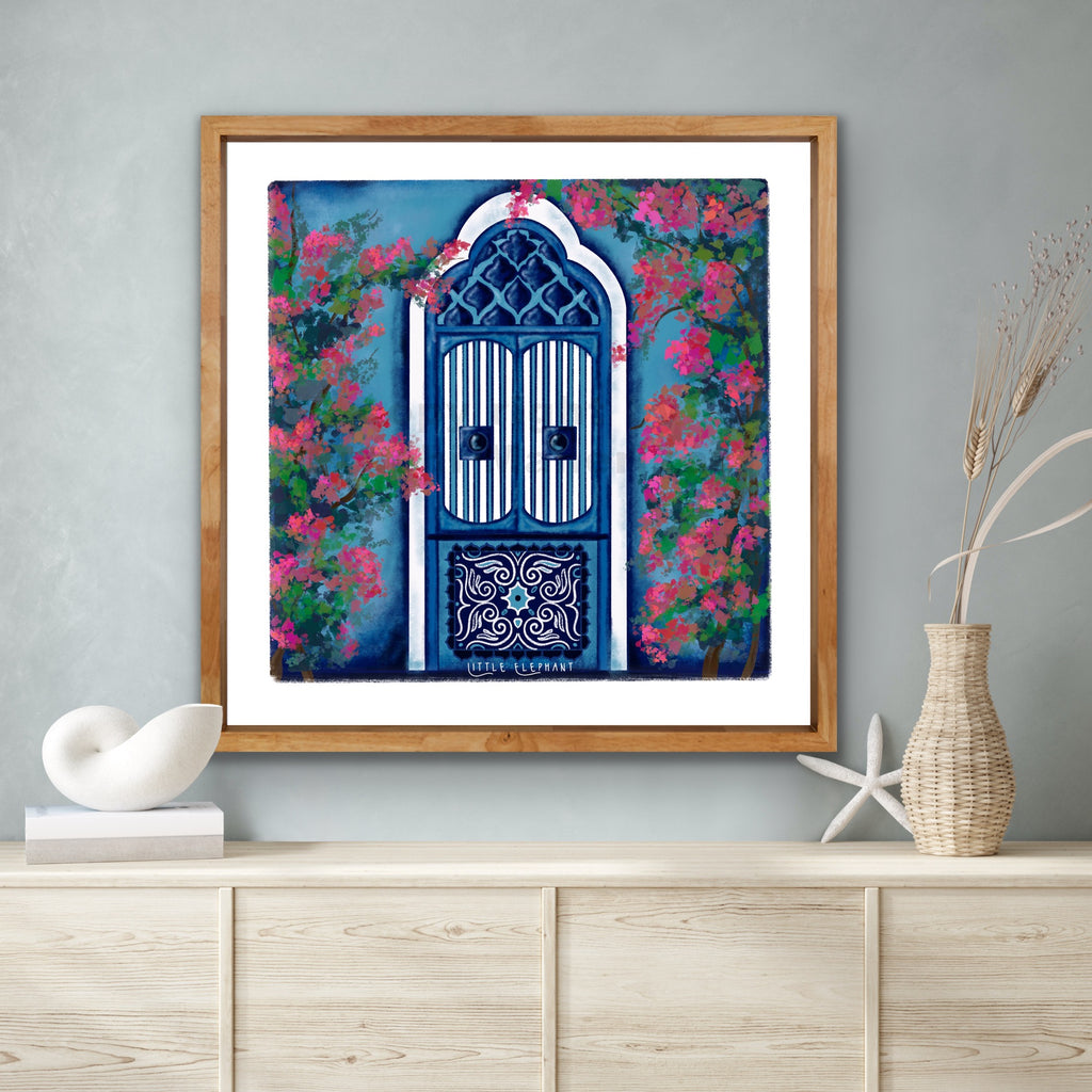 Indigo Window | Wall Art
