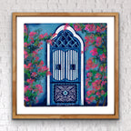 Indigo Window | Wall Art