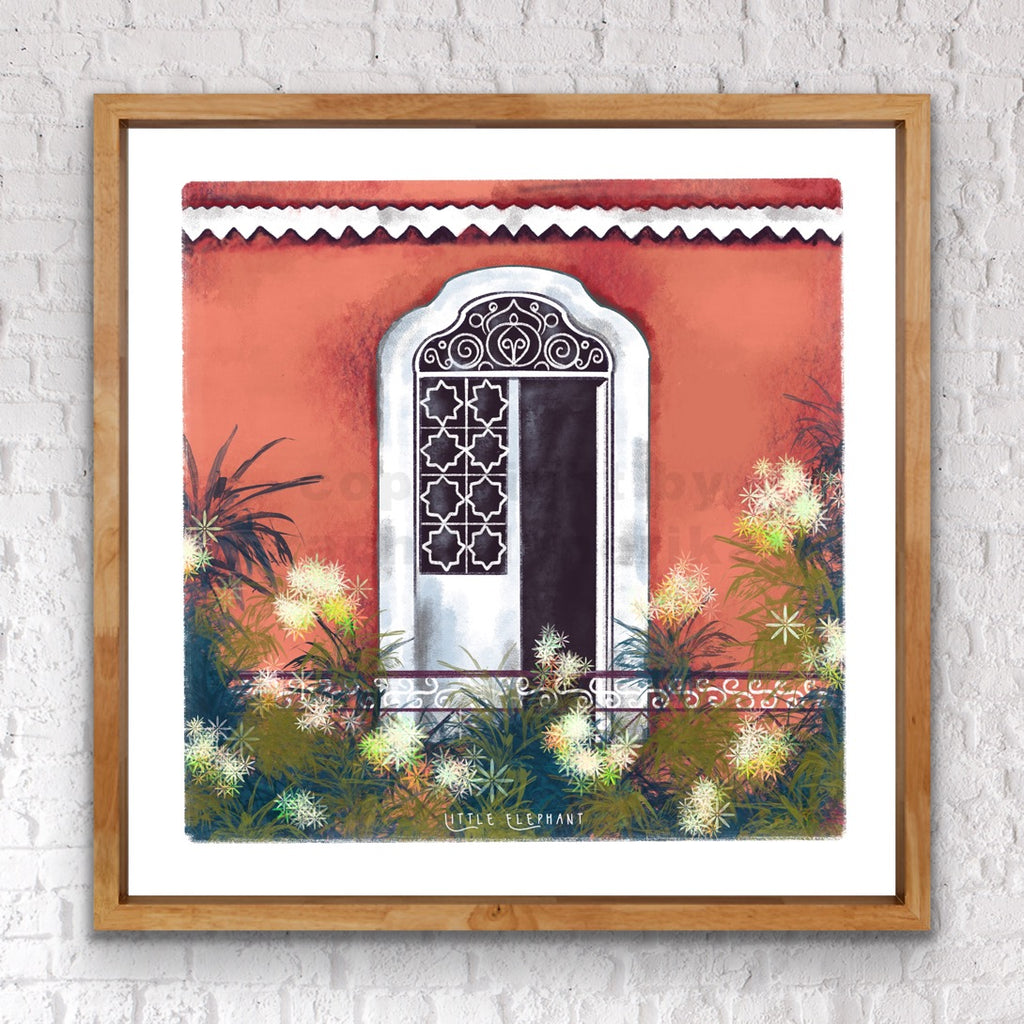 Terracotta Window | Wall Art