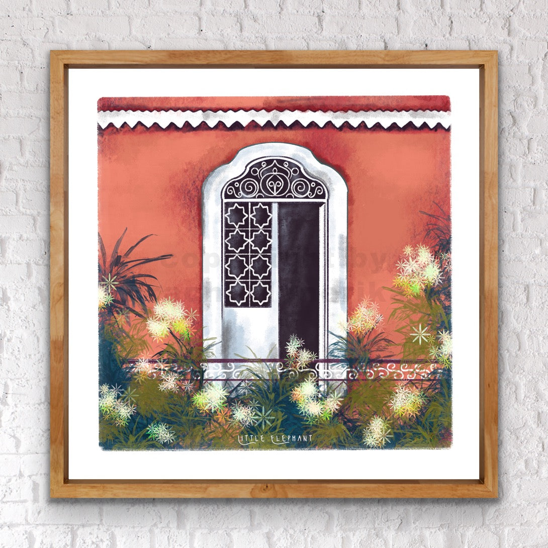 Terracotta Window | Wall Art