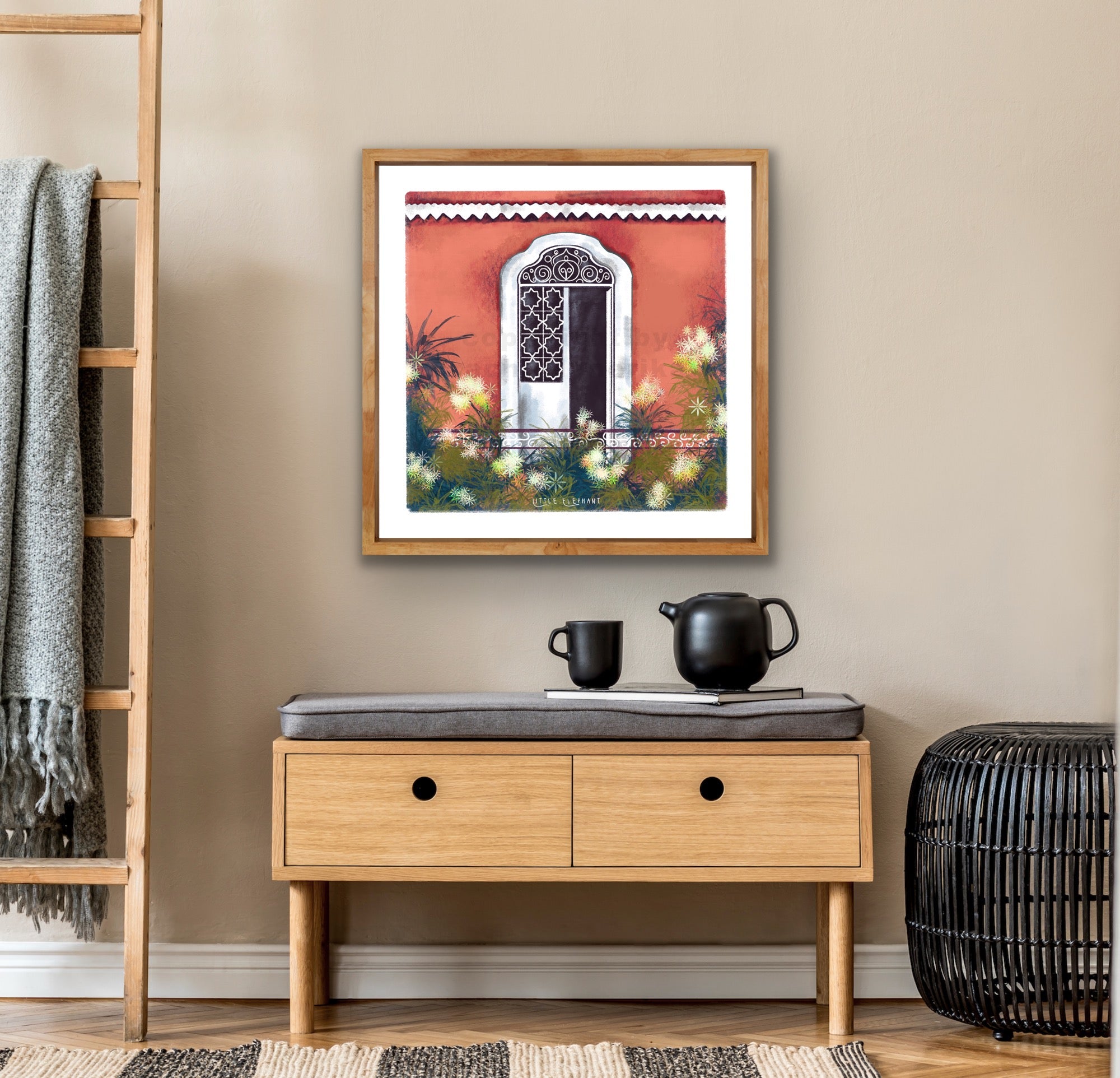 Terracotta Window | Wall Art