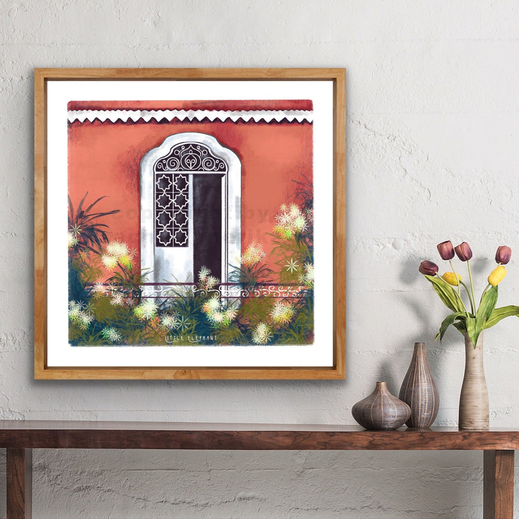 Terracotta Window | Wall Art