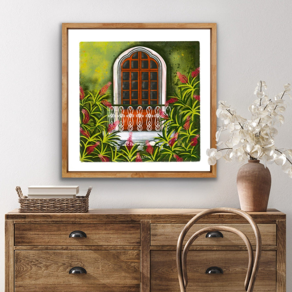 Olive Window | Wall Art