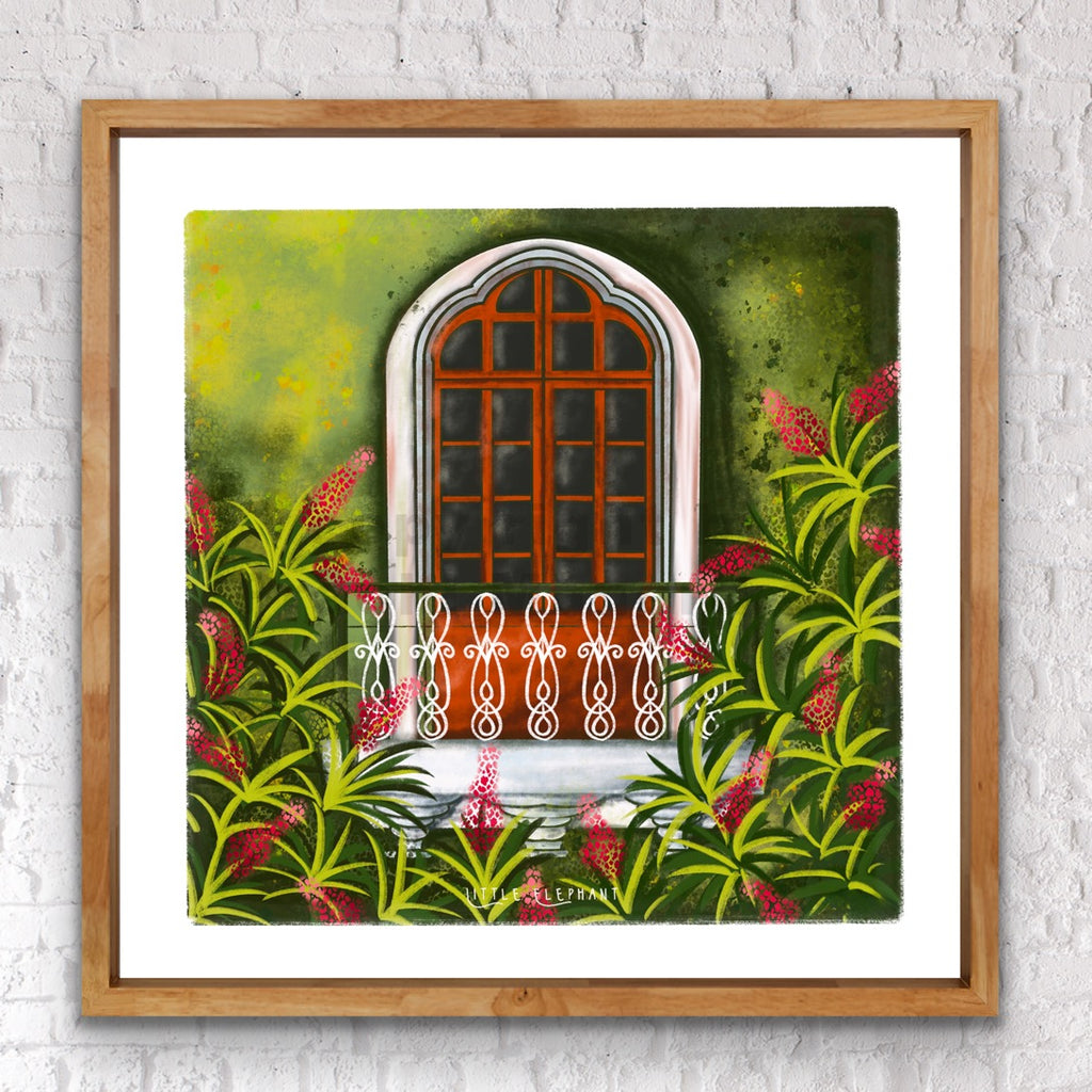 Olive Window | Wall Art