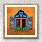 Ocher Window | Wall Art