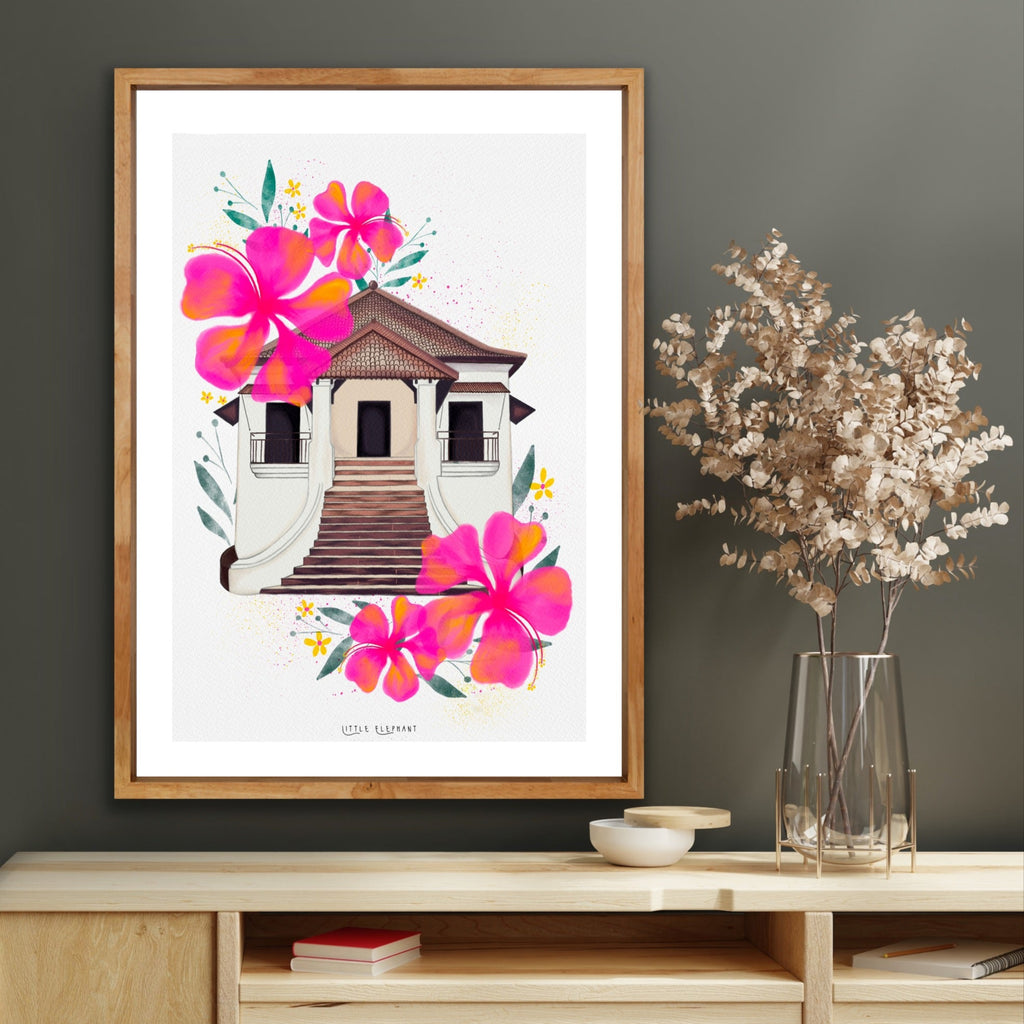 Hibiscus Villa | Wall Art