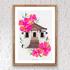 Hibiscus Villa | Wall Art