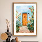 Orange Door | Wall Art