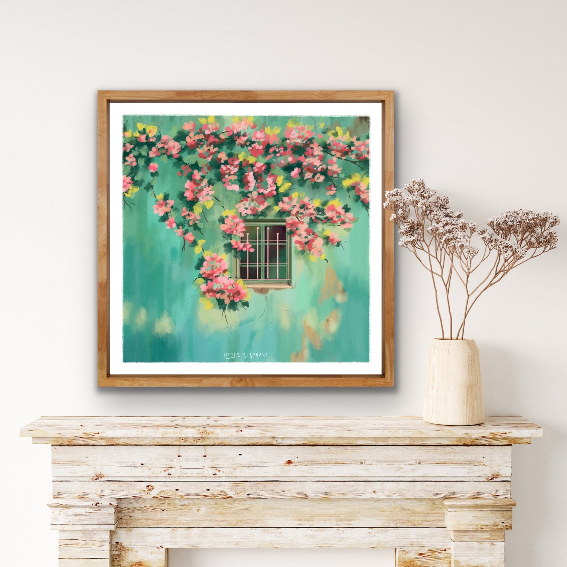 lush green art