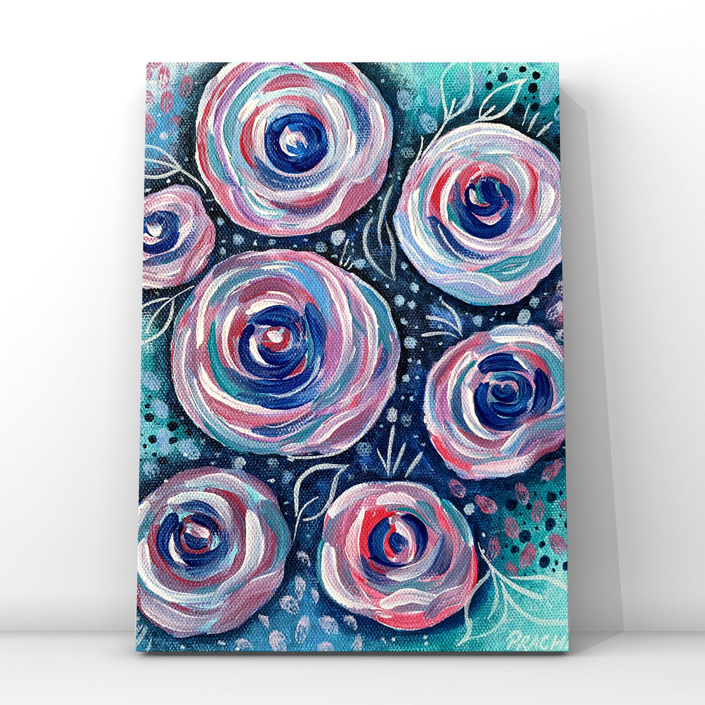 Whirlwind Roses | Wall Art