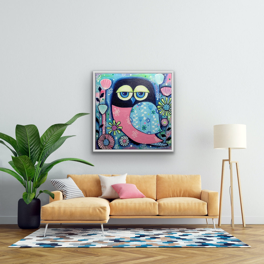 Dream Garden Owl | Wall Art