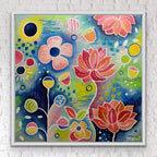 Celestial Bloom | Wall Art