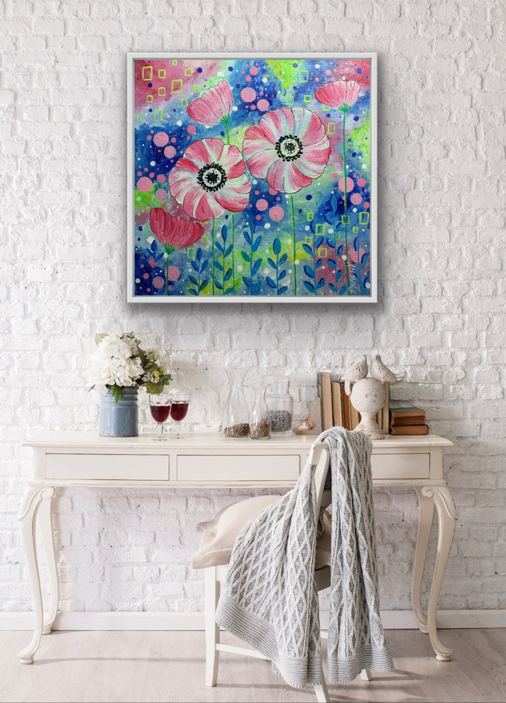 Sweet Bloom Symphony | Wall Art