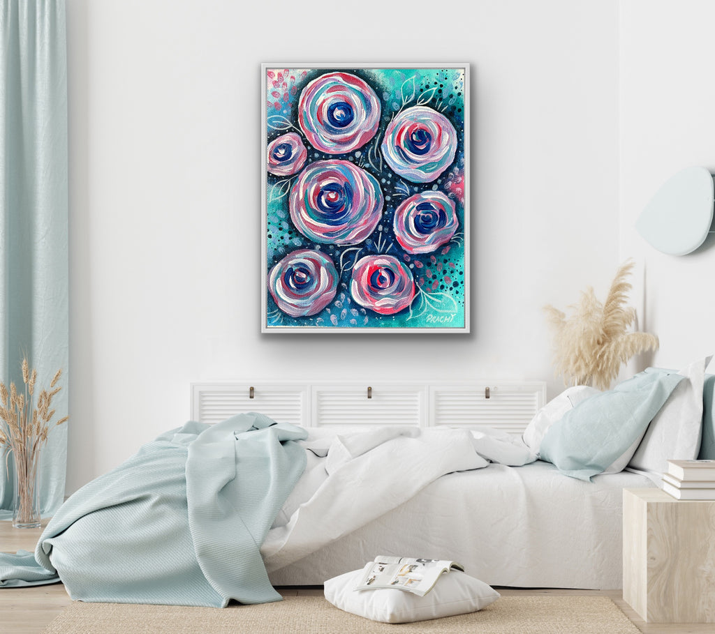 Whirlwind Roses | Wall Art