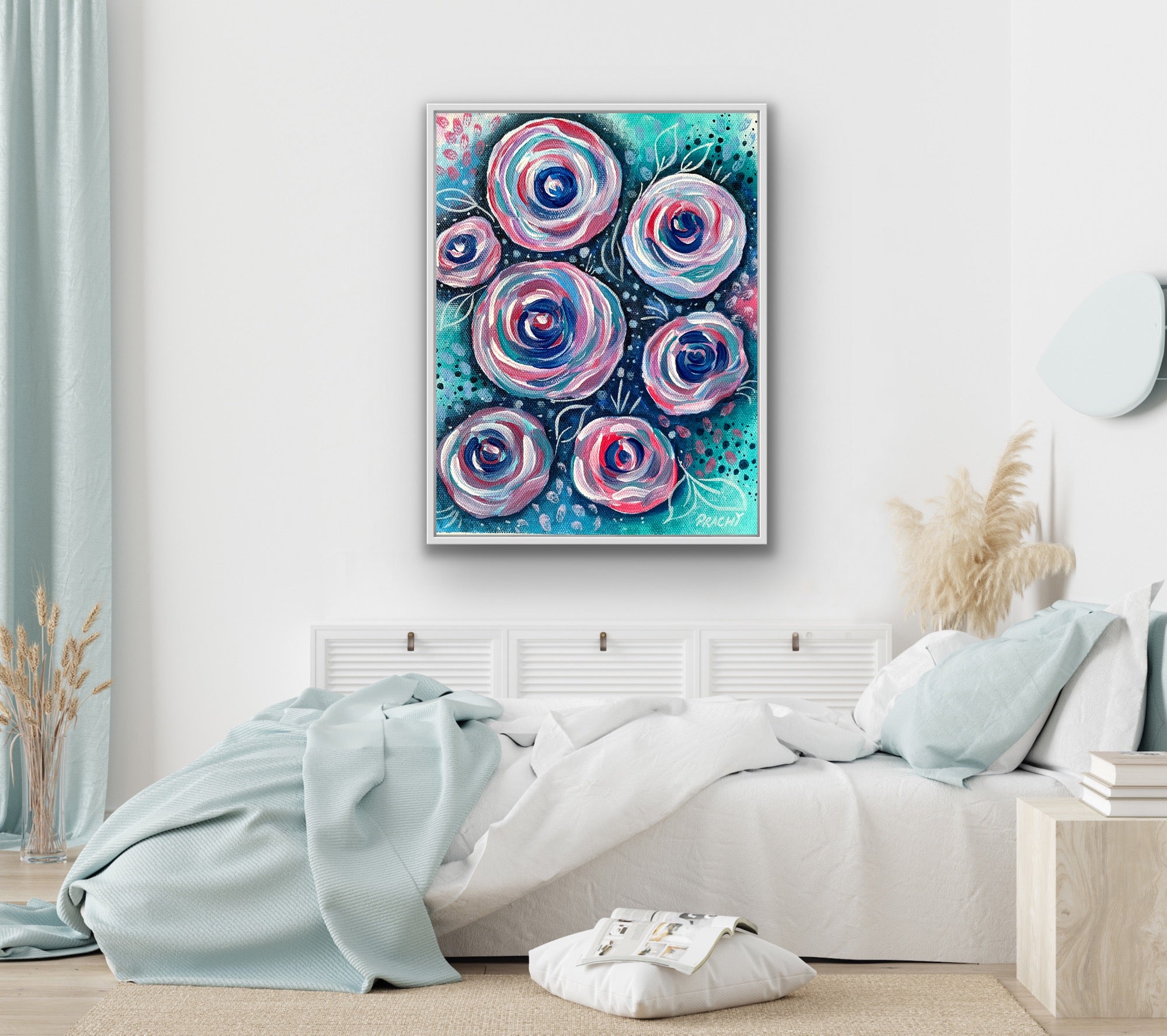 Whirlwind Roses | Wall Art