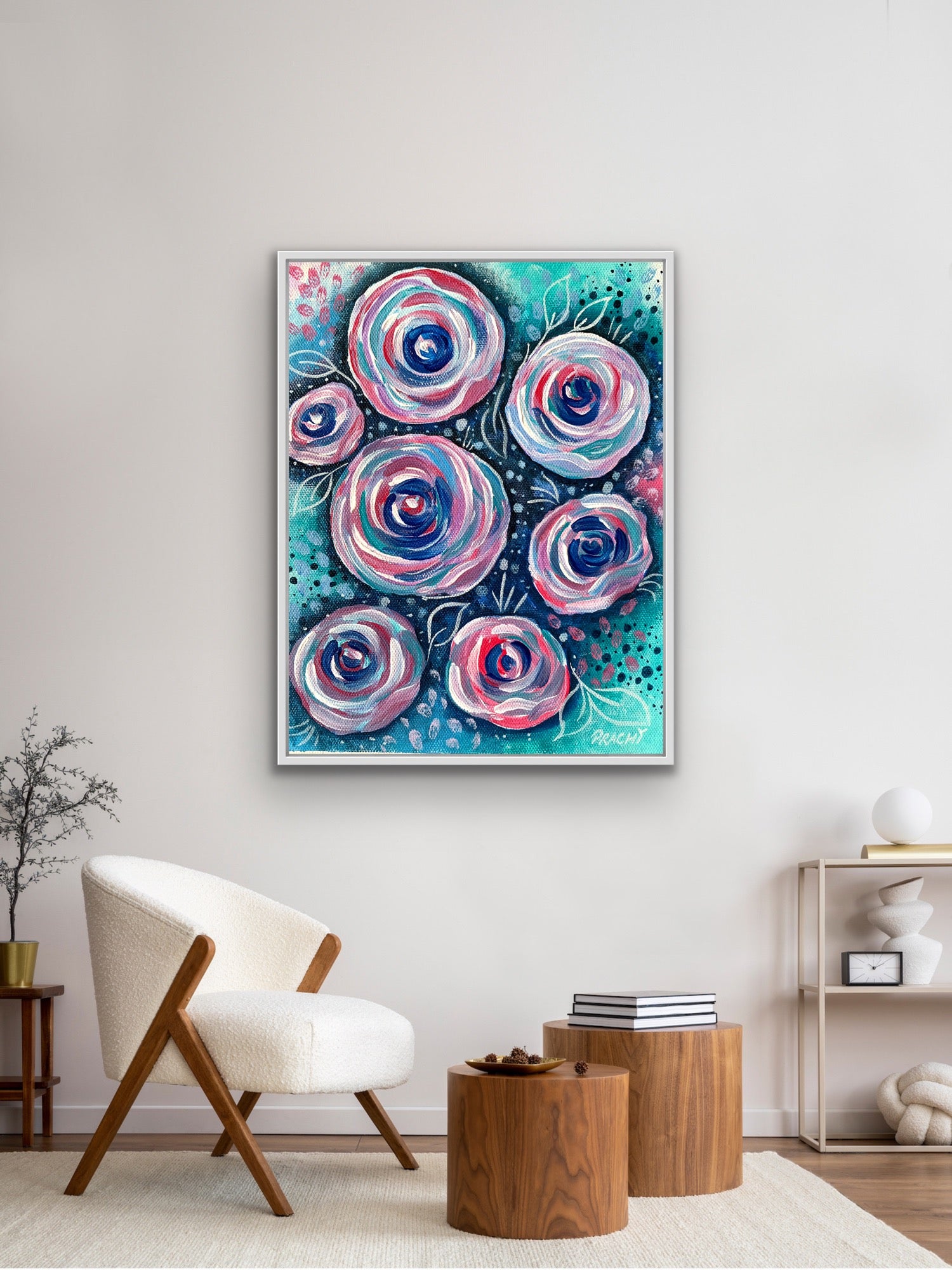 Whirlwind Roses | Wall Art