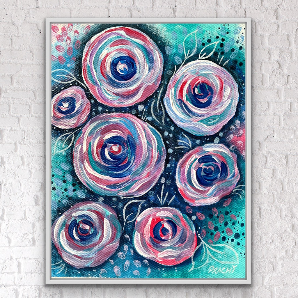 Whirlwind Roses | Wall Art