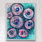 Whirlwind Roses | Wall Art